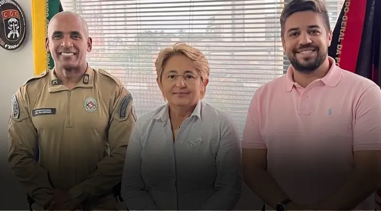 Prefeita Leninha Romão busca mais segurança para Uiraúna 1 Prefeita Leninha Romão busca mais segurança para Uiraúna