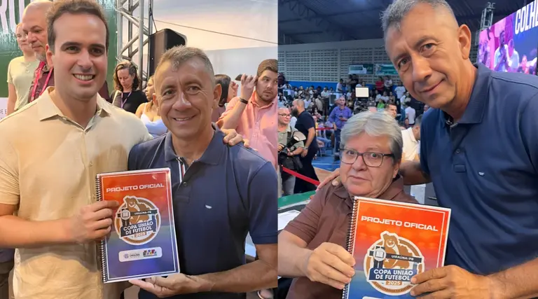 Projeto da Copa União é entregue ao governo da Paraíba 1 Projeto da Copa União é entregue ao governo da Paraíba