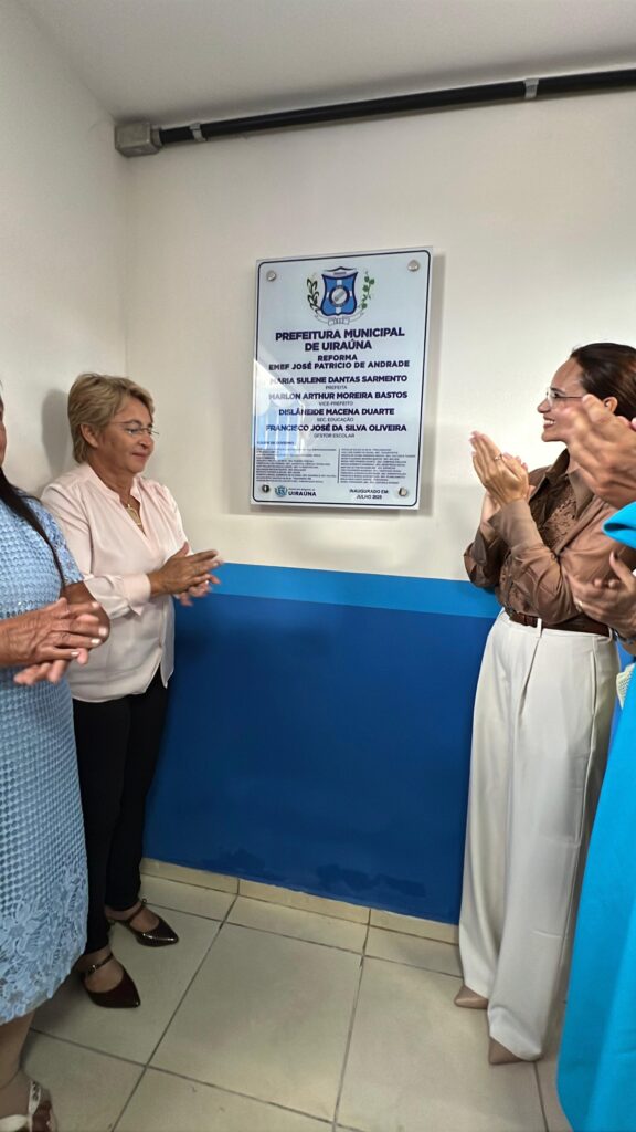 Prefeita Leninha Romão reforma escola em Areias 2 WhatsApp Image 2025 07 07 at 15.32.34