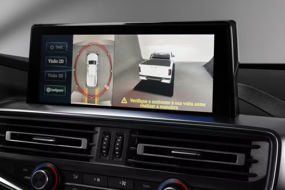 Fotos: Nova Fiat Titano 2026 2 fiat titano ranch 2026 central multimidia