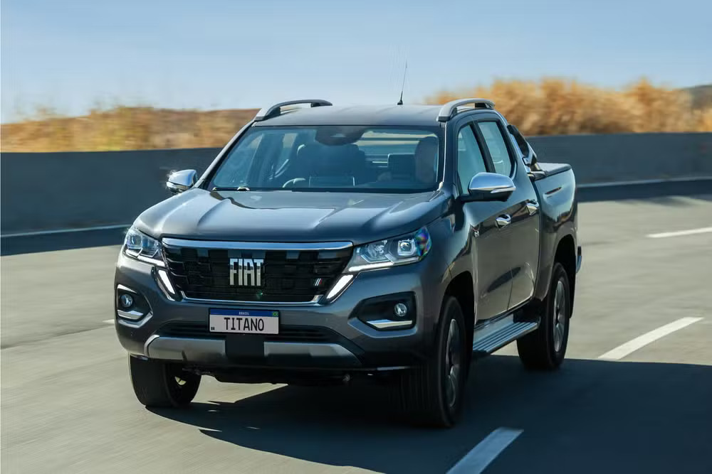 Fotos: Nova Fiat Titano 2026 6 fiat titano ranch 2026 dinamica pista frontal