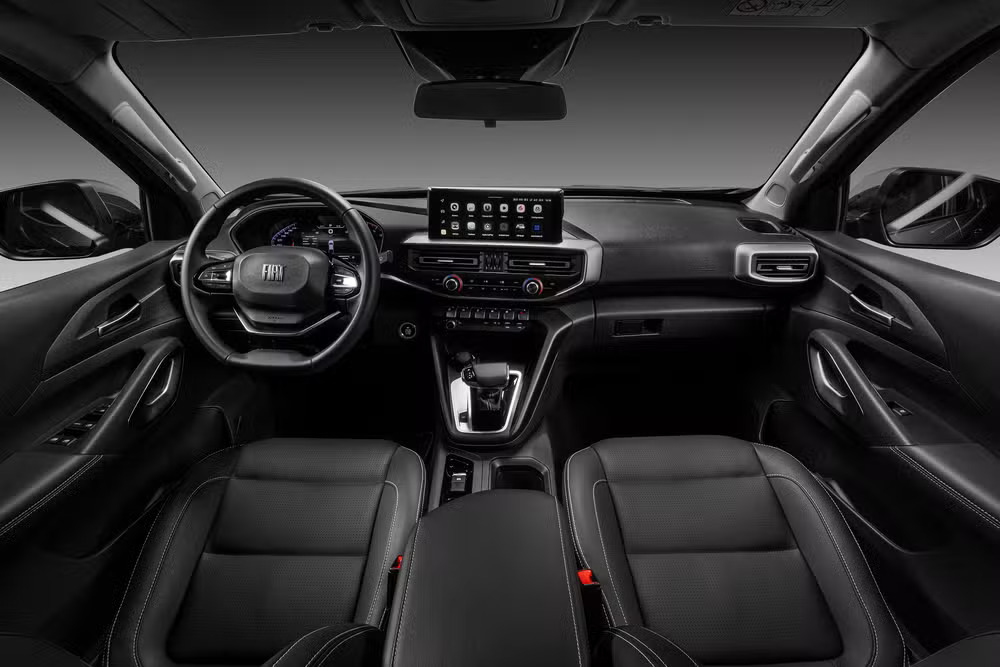 Fotos: Nova Fiat Titano 2026 11 fiat titano ranch 2026 painel interior