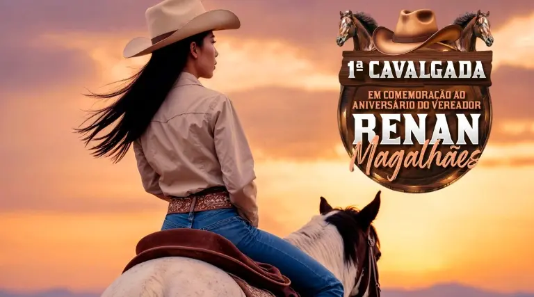 É amanhã: 1ª Cavalgada Renan Magalhães 1 1a Cavalgada Renan Magalhaes 1