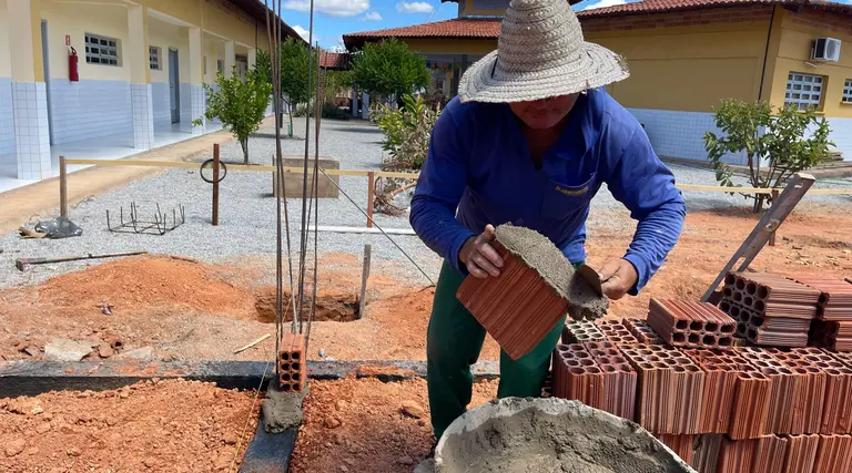 Ampliação da escola municipal no distrito de Tanques em Poço Dantas 1 Ampliação da escola municipal no distrito de Tanques em Poço Dantas