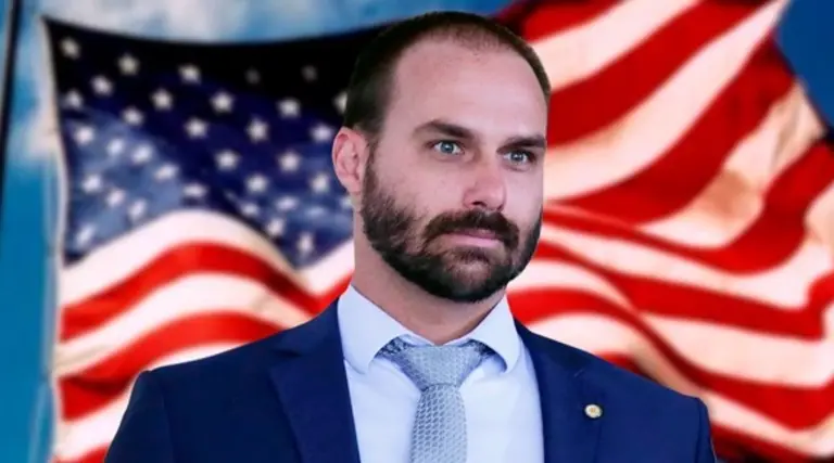 Mandato remoto: Eduardo pressiona Hugo Motta 1 Eduardo pressiona Hugo Motta