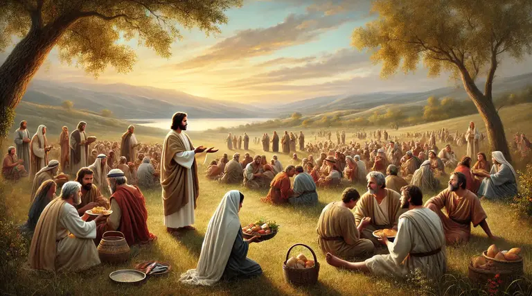Evangelho: Multiplicação dos pães 1 Evangelho