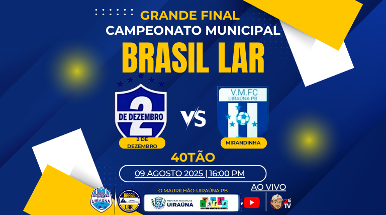 Zé TV transmite finais do Brasil Lar em Uiraúna 2 IMG 0923