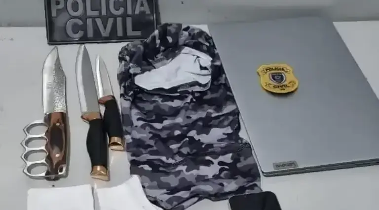 Jovem presa por planejar mortes na Paraíba 1 Jovem presa por planejar mortes na Paraíba