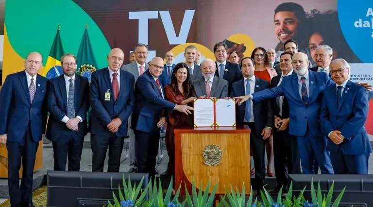 TV 3.0: Lula assina decreto para nova era da TV aberta 1 TV 3.0: Lula assina decreto para nova era da TV aberta