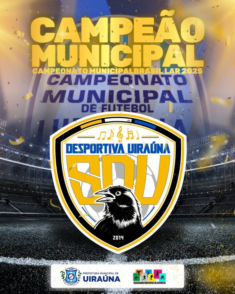Desportiva Uiraúna: Campeã do Futebol em Uiraúna 19 🔥⚽ FINAL ELETRIZANTE EM UIRAUNA 🏆💛🖤💙🤍O Campeonato Municipal Brasil Lar 2025 foi decidido