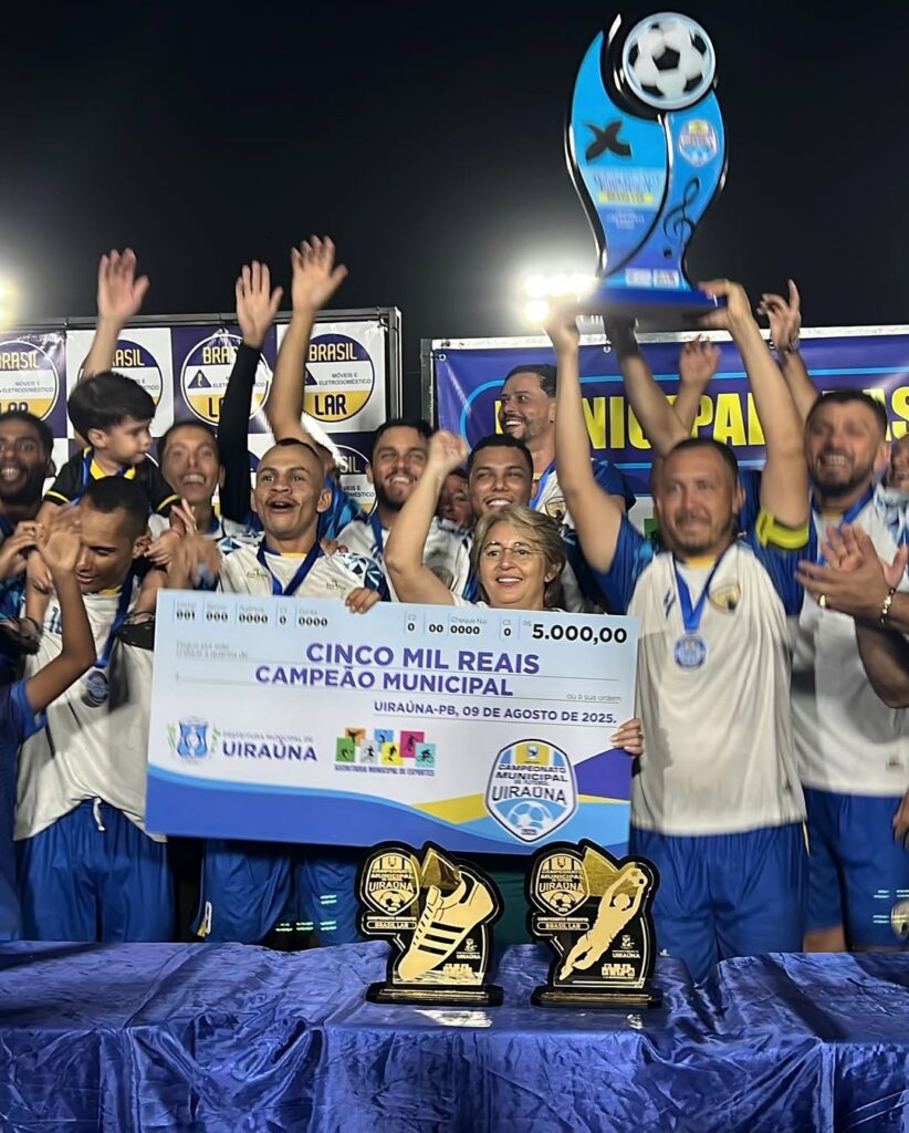 Desportiva Uiraúna: Campeã do Futebol em Uiraúna 18 🔥⚽ FINAL ELETRIZANTE EM UIRAUNA 🏆💛🖤💙🤍O Campeonato Municipal Brasil Lar 2025 foi decidido 17