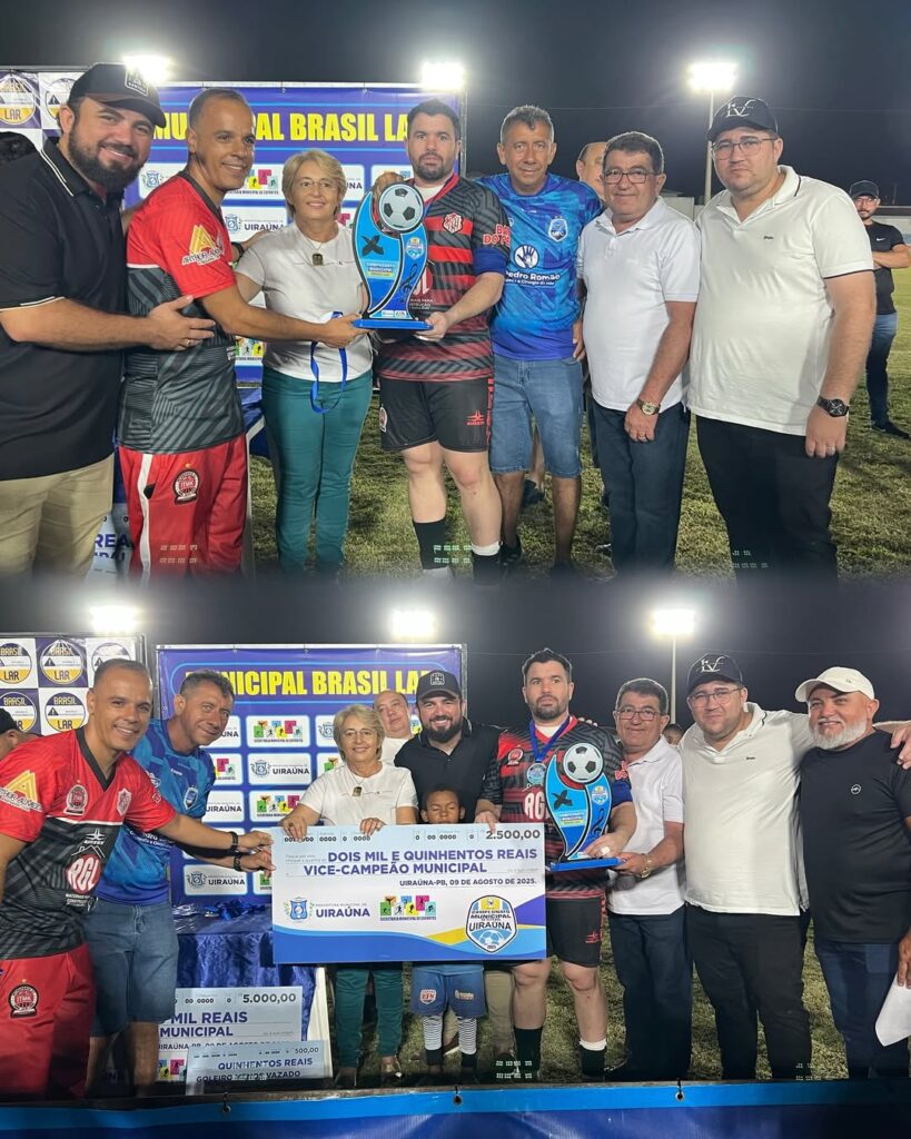 Desportiva Uiraúna: Campeã do Futebol em Uiraúna 7 🔥⚽ FINAL ELETRIZANTE EM UIRAUNA 🏆💛🖤💙🤍O Campeonato Municipal Brasil Lar 2025 foi decidido 6