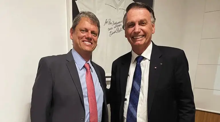 Bolsonaro não apoiará Tarcísio em 2026 1 Bolsonaro nao apoiara Tarcisio em 2026