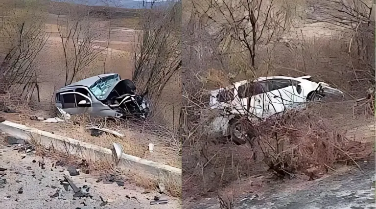 Casal morre em colisão no RN 1 Casal morre em colisão no RN