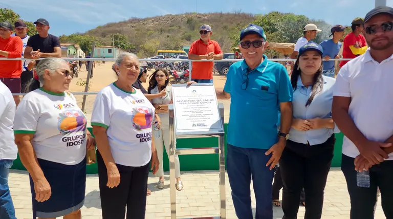 Distrito de Tanques ganha primeira Academia da Saúde 1 Distrito de Tanques ganha primeira Academia da Saude