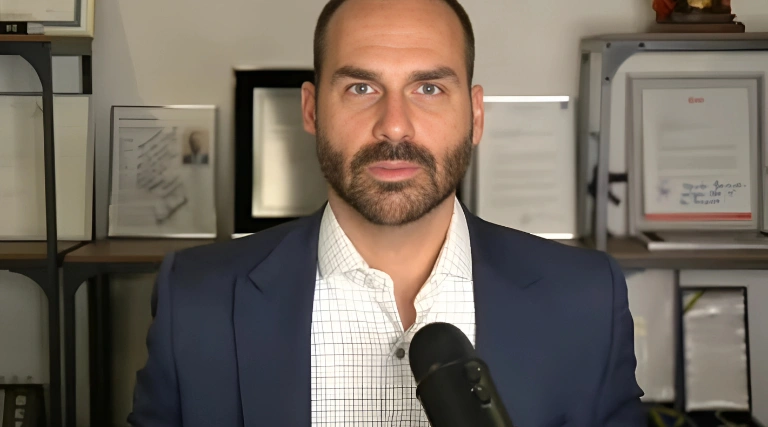 Eduardo Bolsonaro ameaça paralisar Brasil 1 Eduardo Bolsonaro ameaça paralisar Brasil