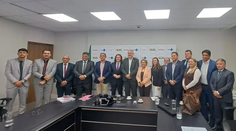 Prefeito Itamar Moreira participa de reunião no Ministério da Saúde 1 Prefeito Itamar Moreira participa de reunião no Ministério da Saúde