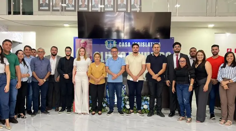 Deputado Wellington recebe prefeita Leninha Romão 2 Projeto do CDI será apresentado em Brasília por comitiva da CONDESPB