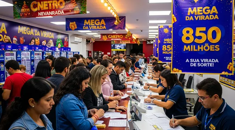 Mega da Virada 2025: Apostas abertas para R$ 850 milhões 1 Mega da Virada 2025: Apostas abertas para R$ 850 milhões