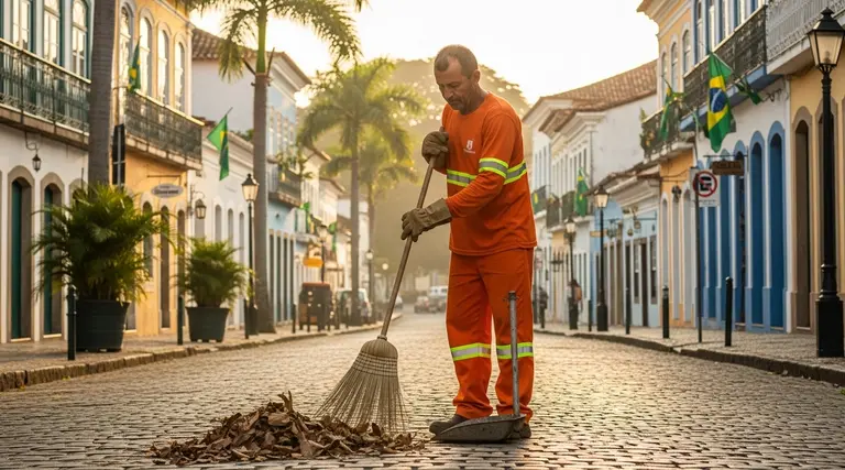 Projeto de Lei busca reconhecer e valorizar categoria do Gari 1 Projeto de Lei busca reconhecer e valorizar categoria do Gari