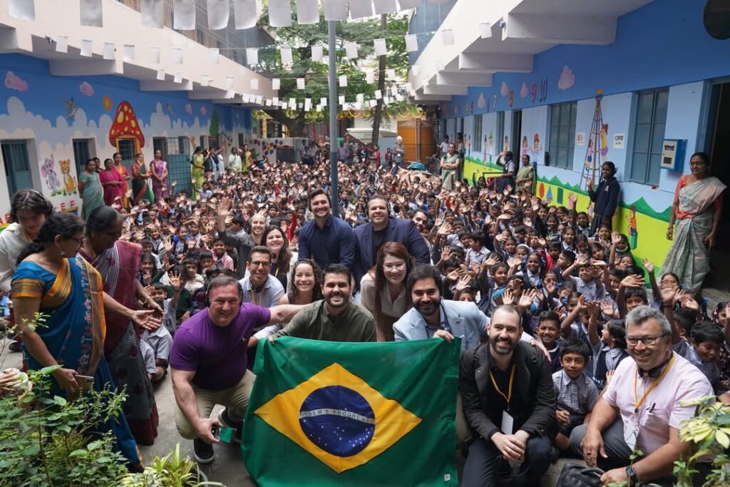 Wilson Filho representa o Brasil na Índia para fortalecer a Educação Digital 12 1 1