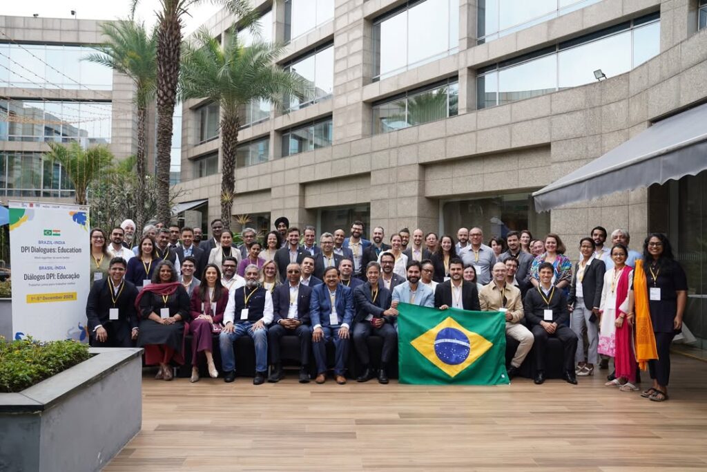 Wilson Filho representa o Brasil na Índia para fortalecer a Educação Digital 7 6 1