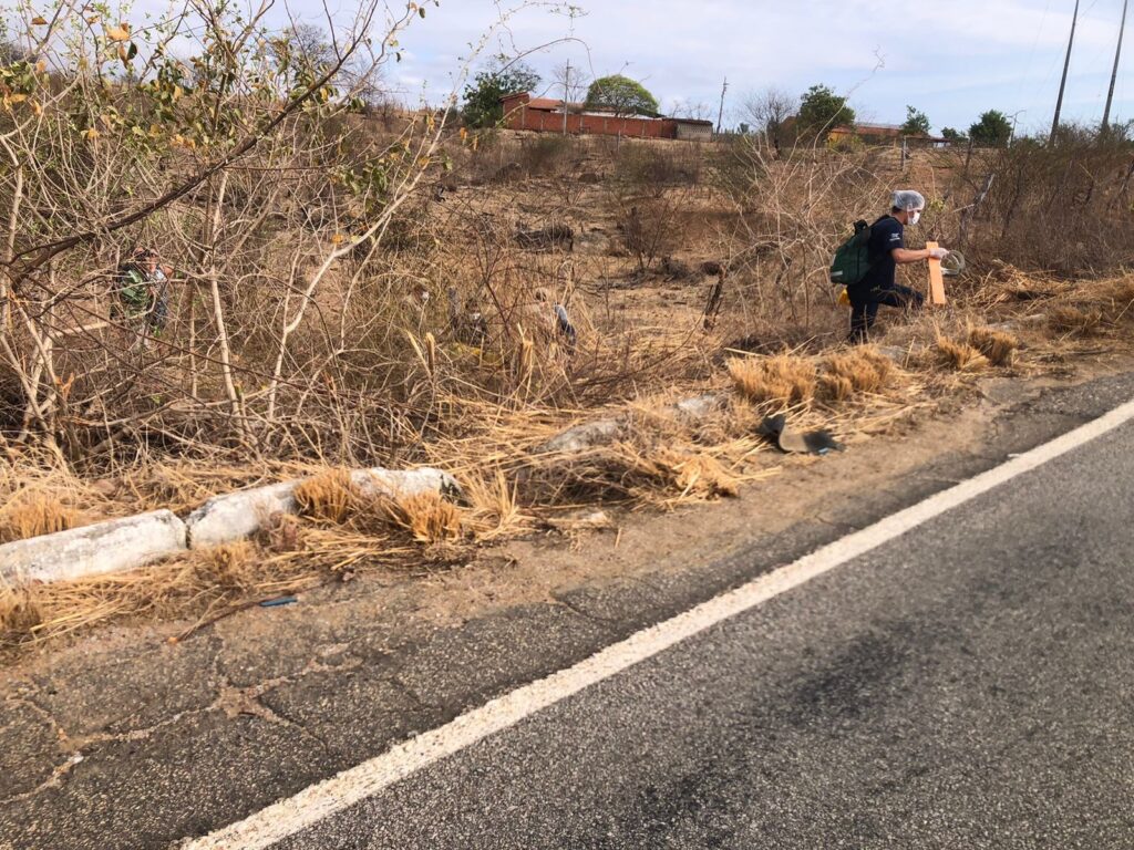 Fotos: Falha mecânica causa acidente na PB 393 7 6 2