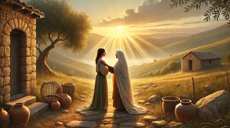 A Visita de Maria: Encontro da fé 1 A Visita de Maria: Encontro da fé