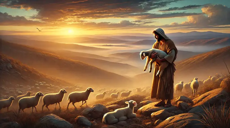 "Evangelho de Mateus 18,12-14: A parábola da ovelha perdida" 1 "Evangelho de Mateus 18,12-14: A parábola da ovelha perdida"