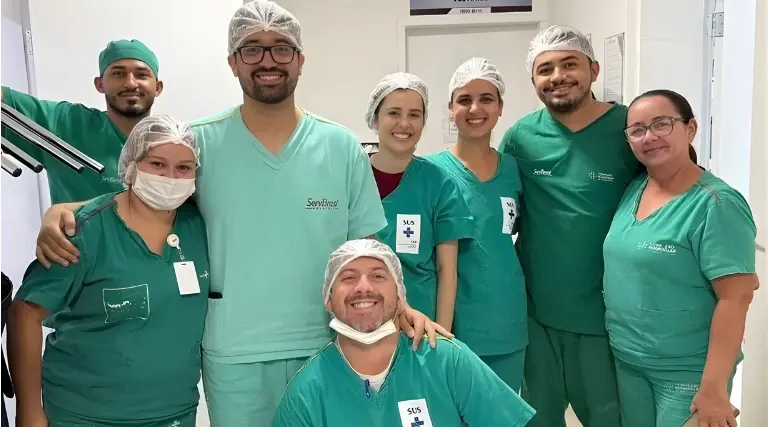 Médico uiraunense e equipe salva paciente com trombose pulmonar 1 Médico uiraunense e equipe salva paciente com trombose pulmonar
