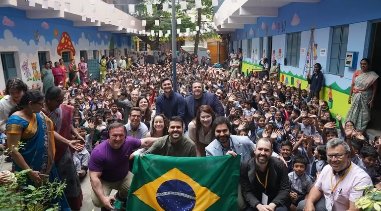 Wilson Filho representa o Brasil na Índia para fortalecer a Educação Digital 1 Wilson Filho representa o Brasil na Índia para fortalecer a Educação Digital