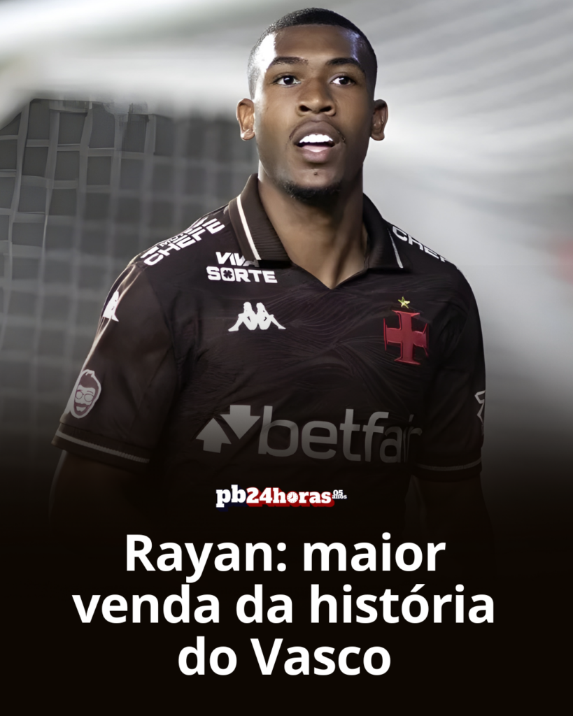 Rayan será a maior venda da história do Vasco, em negociação recorde com o Bournemouth.