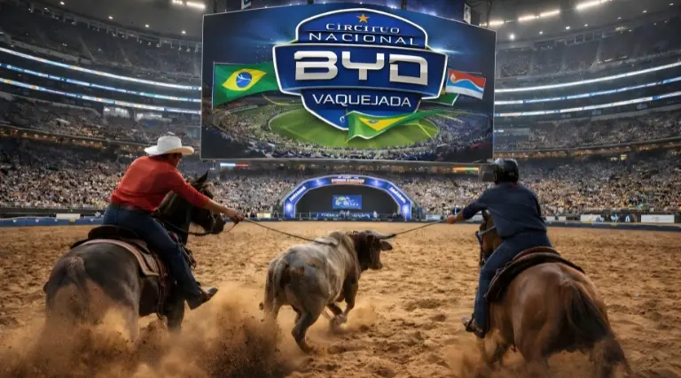 Pernambuco sedia decisão nacional de vaquejada na Arena Pernambuco em 2026. Circuito BYD une esporte e shows 1 BYD traz circuito de vaquejada com padrão mundial