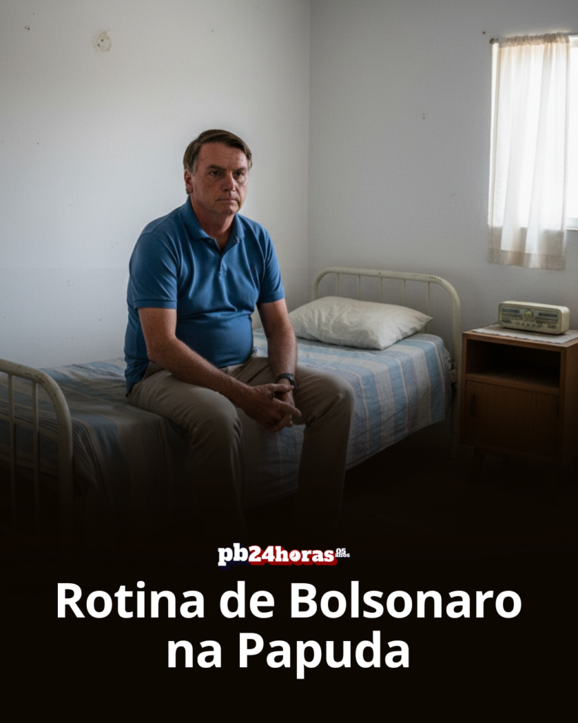 A rotina de Bolsonaro na Papuda inclui caminhadas, refeições simples e futebol na TV