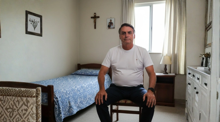 Ex-presidente Bolsonaro pede autorização para receber assistência espiritual de padre no Complexo da Papuda 1 Bolsonaro pede visita de Padre na Papuda