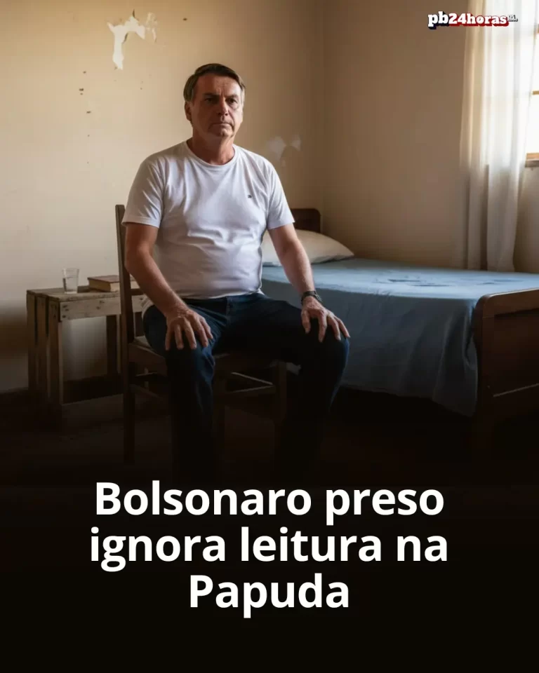 Jair Bolsonaro segue detido na Papuda e, até agora, não leu nenhum livro. A rotina do ex-presidente desperta curiosidade e críticas no meio político