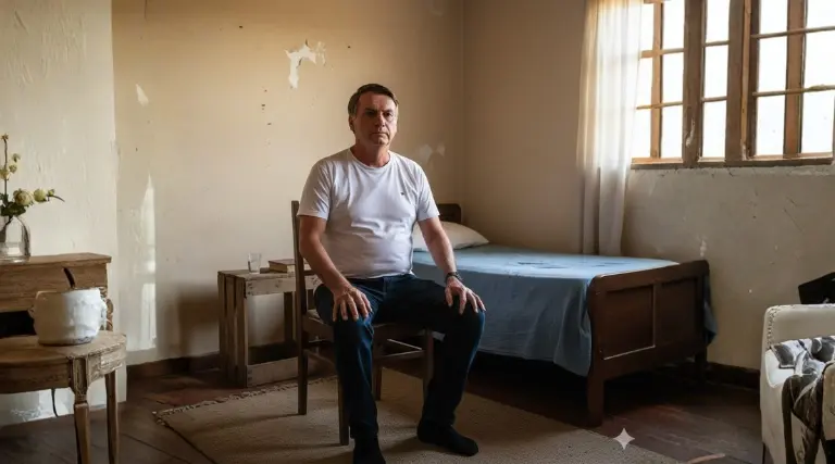 Jair Bolsonaro segue detido na Papuda e, até agora, não leu nenhum livro. A rotina do ex-presidente desperta curiosidade e críticas no meio político 1 Bolsonaro preso ignora leitura na Papuda