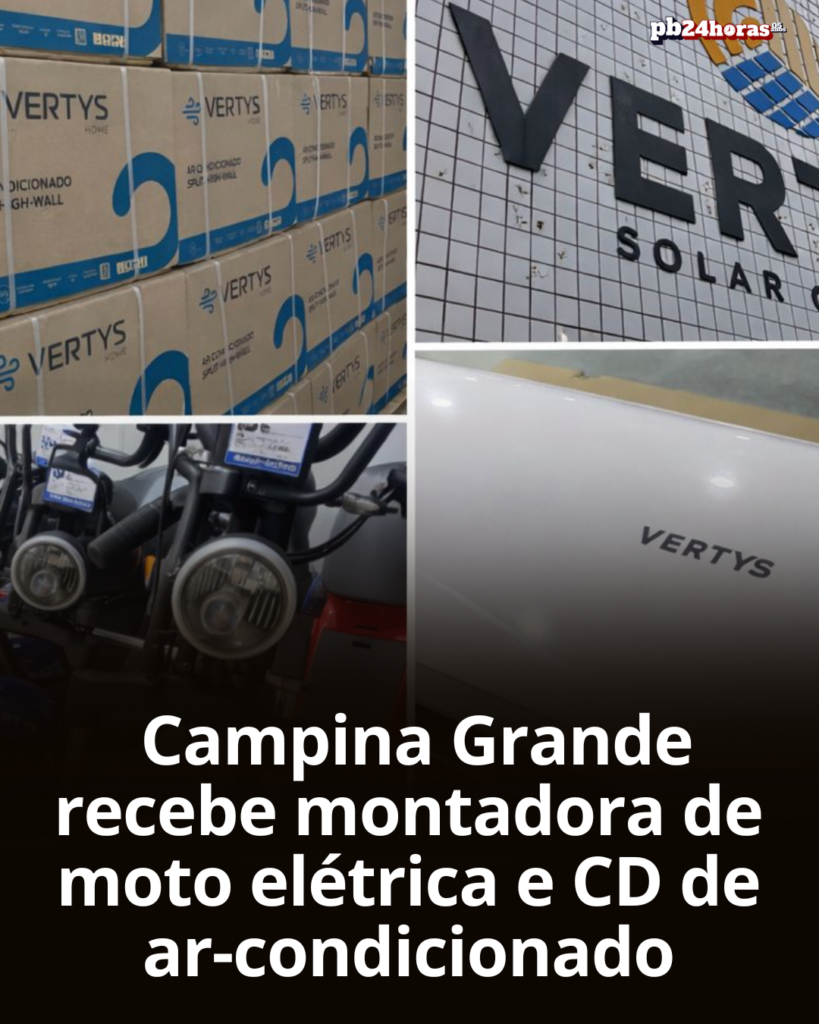Começa a funcionar em Campina a montadora de motos elétricas e o centro de distribuição de ar-condicionado