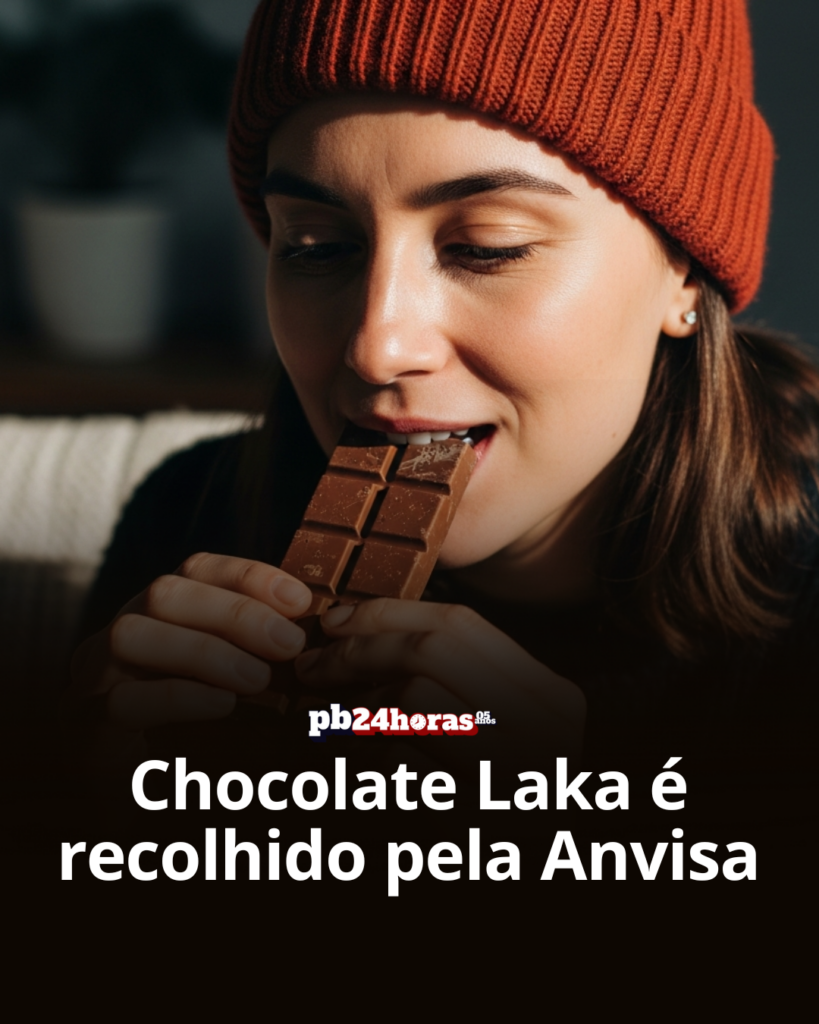 A Anvisa determinou o recolhimento do chocolate Laka. O motivo são problemas na embalagem