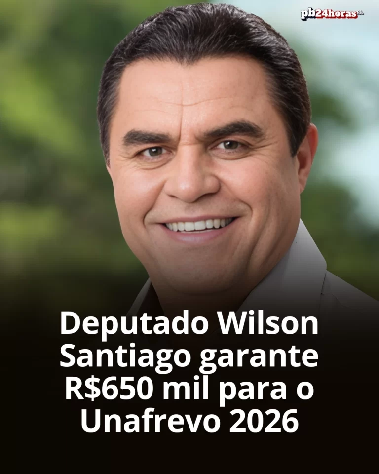 Wilson Santiago destina verba federal de R$ 650 mil para o Unafrevo 2026