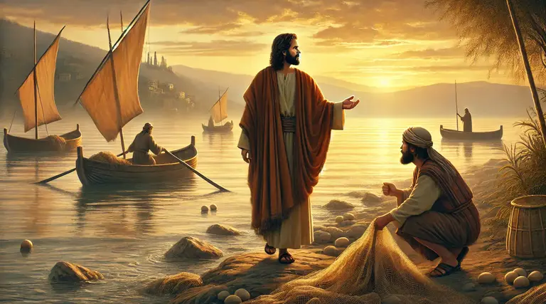 Evangelho: Jesus chama discípulos 1 Evangelho: Jesus chama discípulos