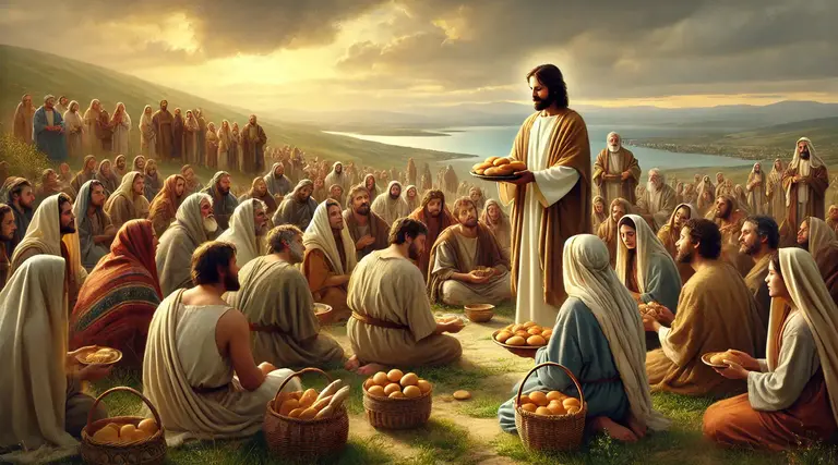 Evangelho Mc 6,34-44: Multiplicação dos Pães 1 Evangelho Mc 6,34-44: Multiplicação dos Pães