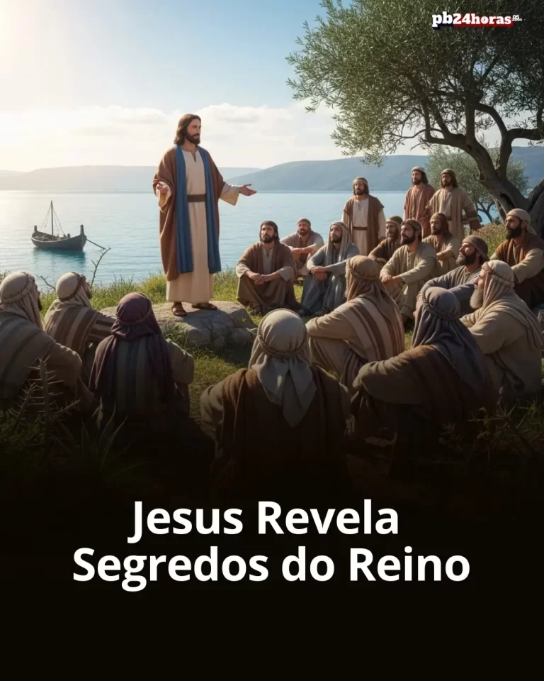 Jesus revela que a verdade divina sempre vem à tona e ensina princípio da fidelidade
