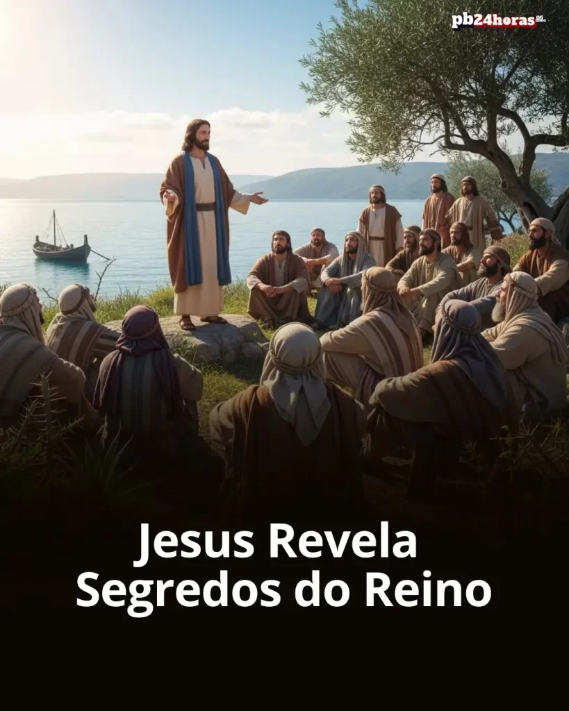 Jesus revela que a verdade divina sempre vem à tona e ensina princípio da fidelidade