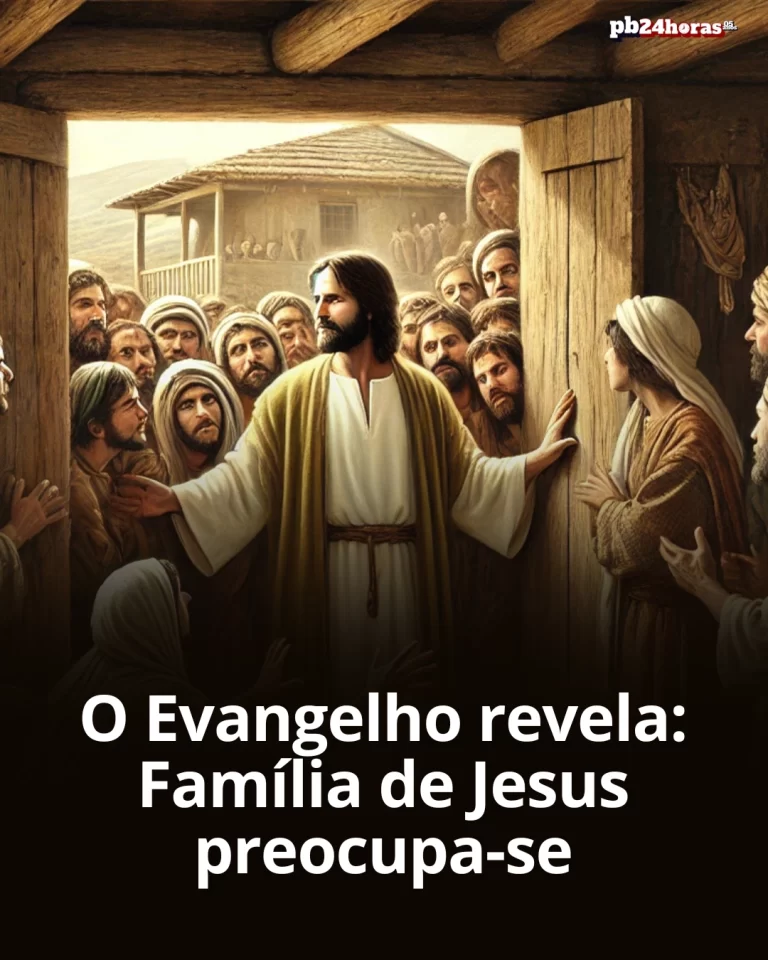 No Evangelho de Marcos, a família de Jesus tenta contê-lo, achando-o fora de si