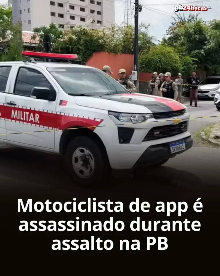 Motociclista por aplicativo é morto a facadas durante tentativa de assalto em João Pessoa