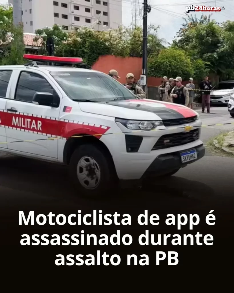 Motociclista por aplicativo é morto a facadas durante tentativa de assalto em João Pessoa