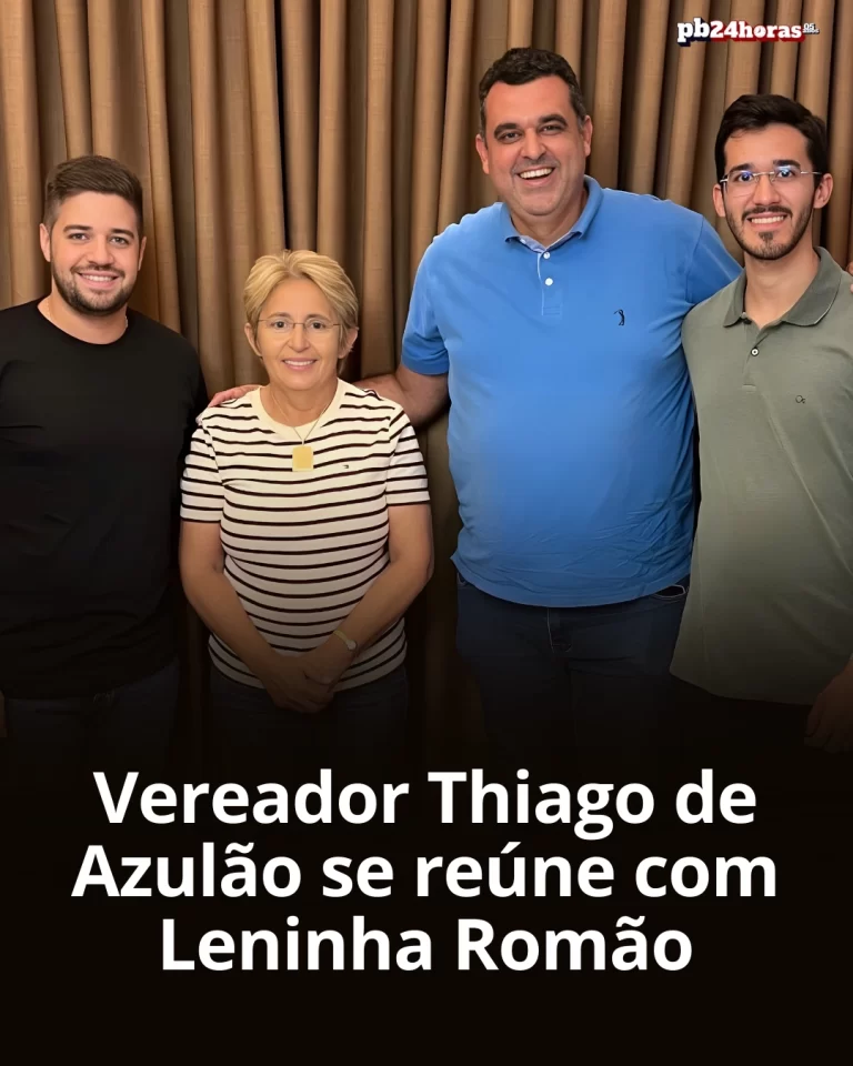 Vereador Thiago de Azulão debate pautas com prefeita de Uiraúna