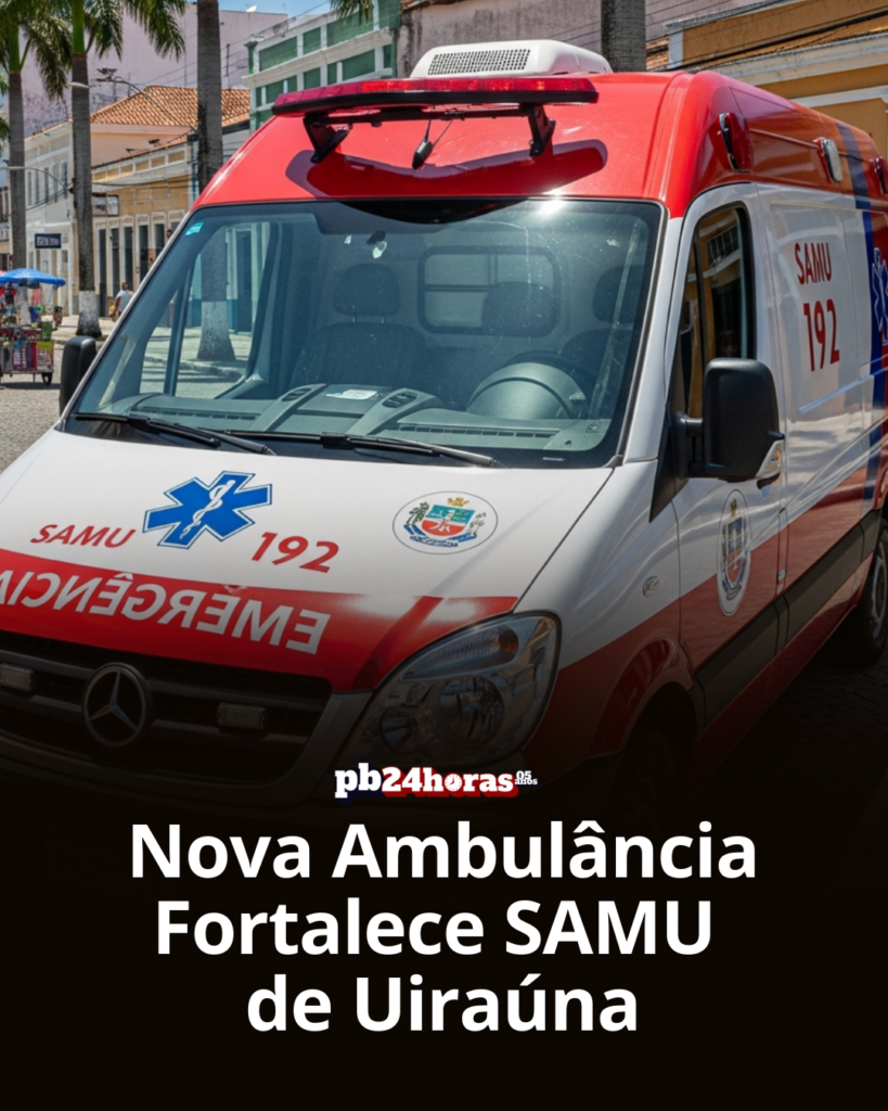 A gestão da prefeita Leninha Romão garante uma nova ambulância 0km para o SAMU de Uiraúna