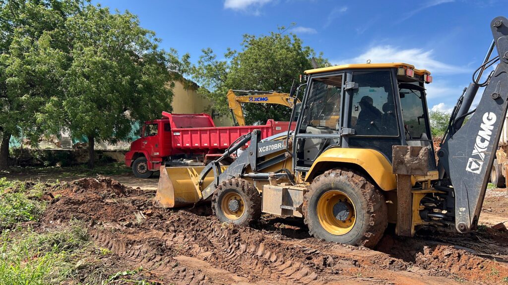 Fotos: Ampliação do Cemitério Campo Santo em Uiraúna 2 1 3